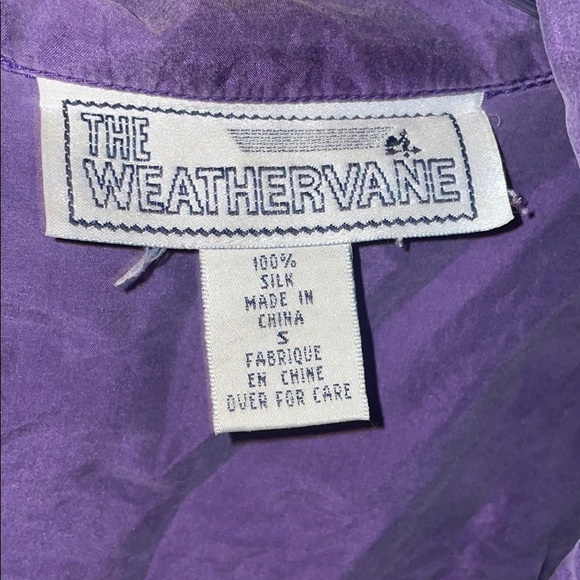 Vintage silk button down shirt - Picture 5 of 5